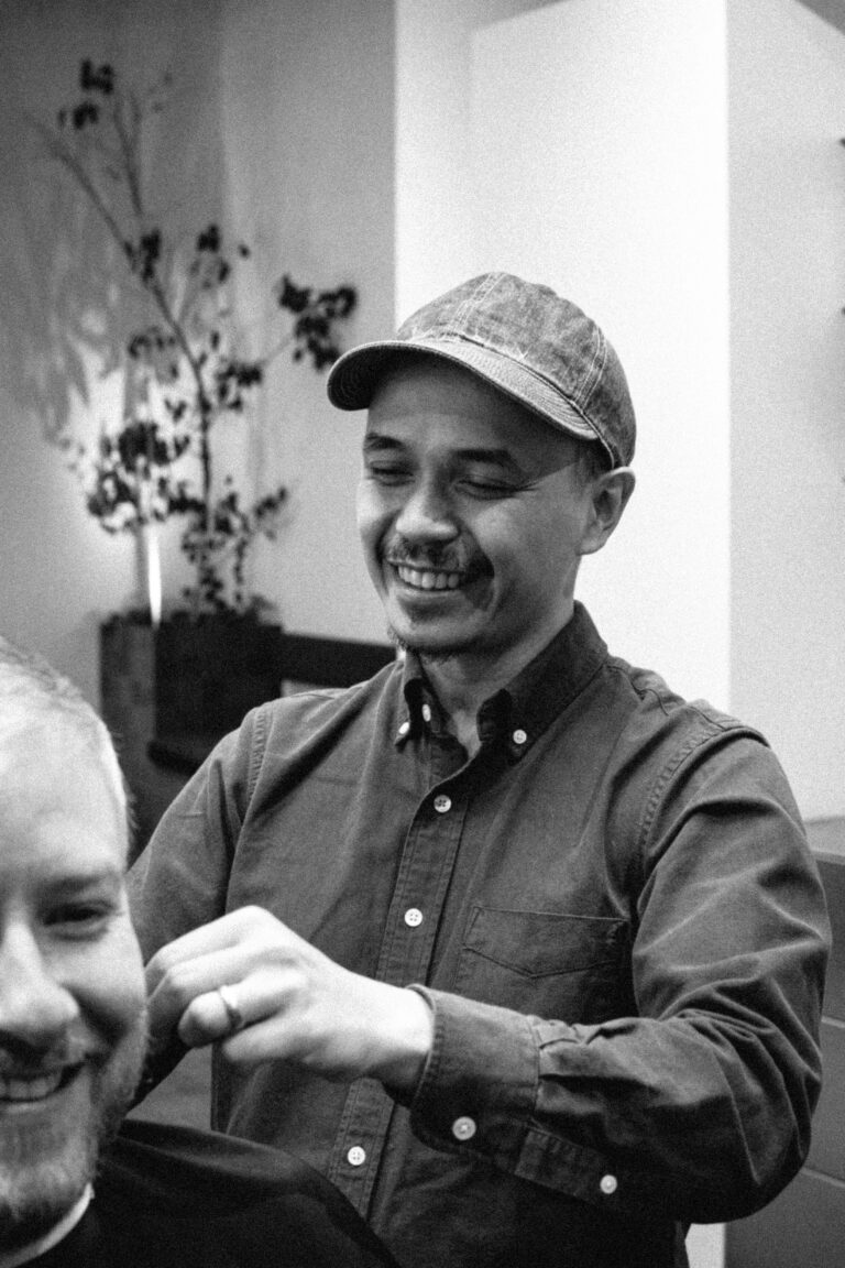 Tim, Senior Stylist at Stravinskij barbers, Wellington